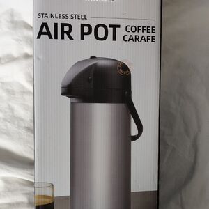 Stainless Steel Air Pot Coffee Carafe